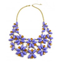 Lilac Baubles Enchanted Garden Floral Necklace